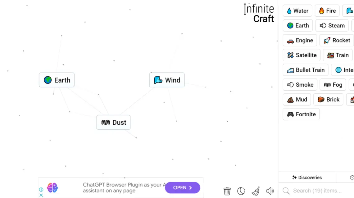 How To Make Dust in Infinity Craft