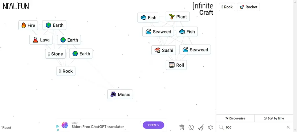 Step 3 of How To Make Kanye Infinity Craft: How to Make Music in Infinite Craft