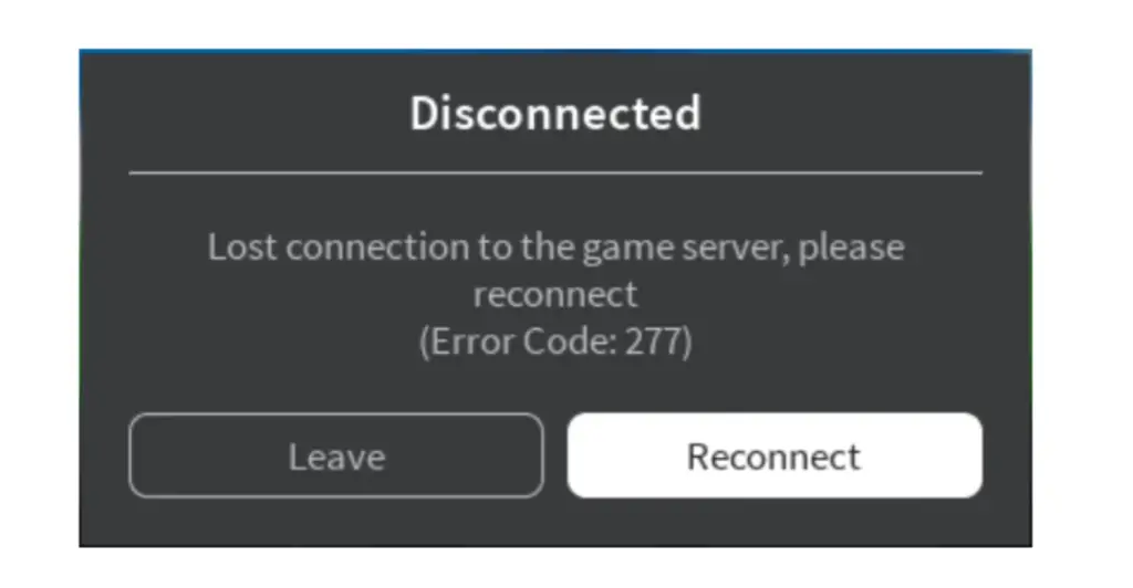 What Does Error Code 277 Mean in Roblox