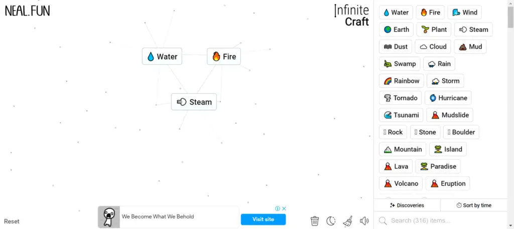 How to Make Steam in Infinite Craft