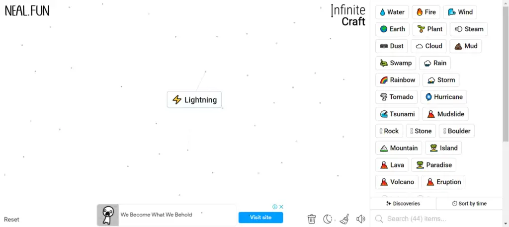 Final Word on How to Make Lightning in Infinity Craft