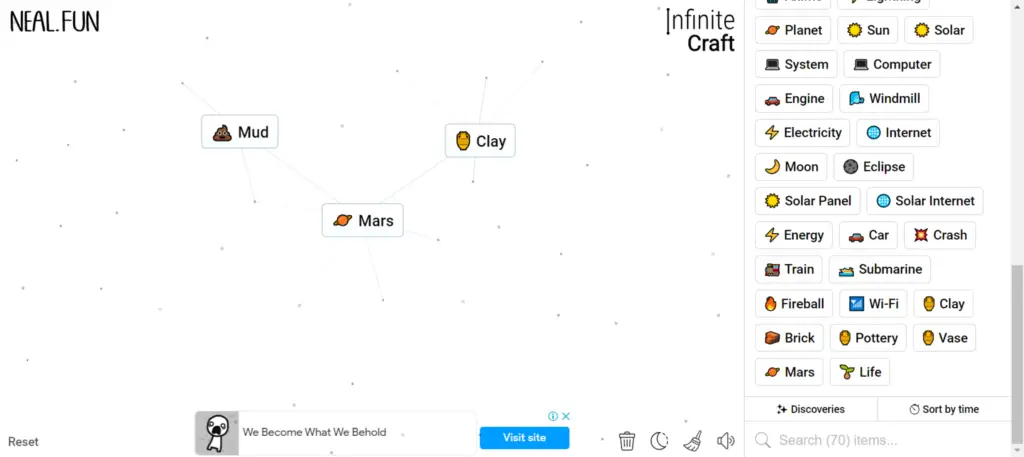 How To Make Mars in Infinite Craft