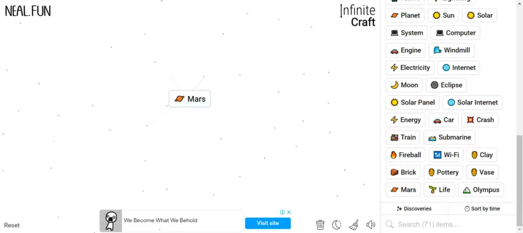 Frequently Asked Questions About How To Make Mars in Infinite Craft