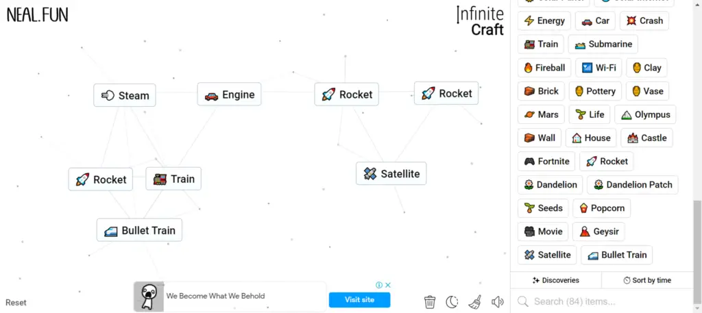 How to Make YouTube in Infinite Craft by Assembling Advanced Components: