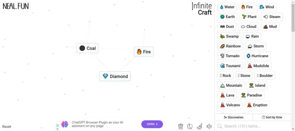 This guide, in the friendly third-person perspective, unveils the step-by-step process of how to make Diamond in Infinite Craft.