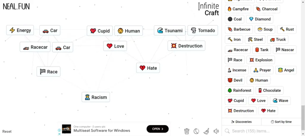 How To Make Slavery in Infinite Craft neal.fun: A Creative Exploration