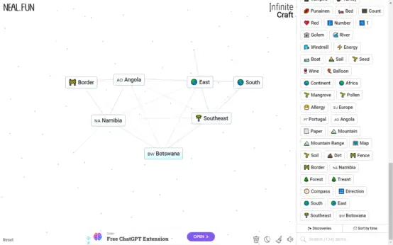 Final Word on How to make Botswana in Infinite Craft